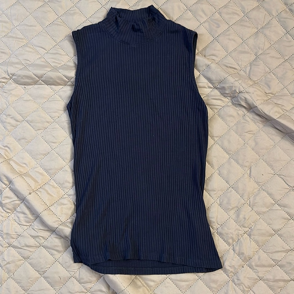 WOMENS RACHEL ZOE TURTLE NECK TOP SIZE S